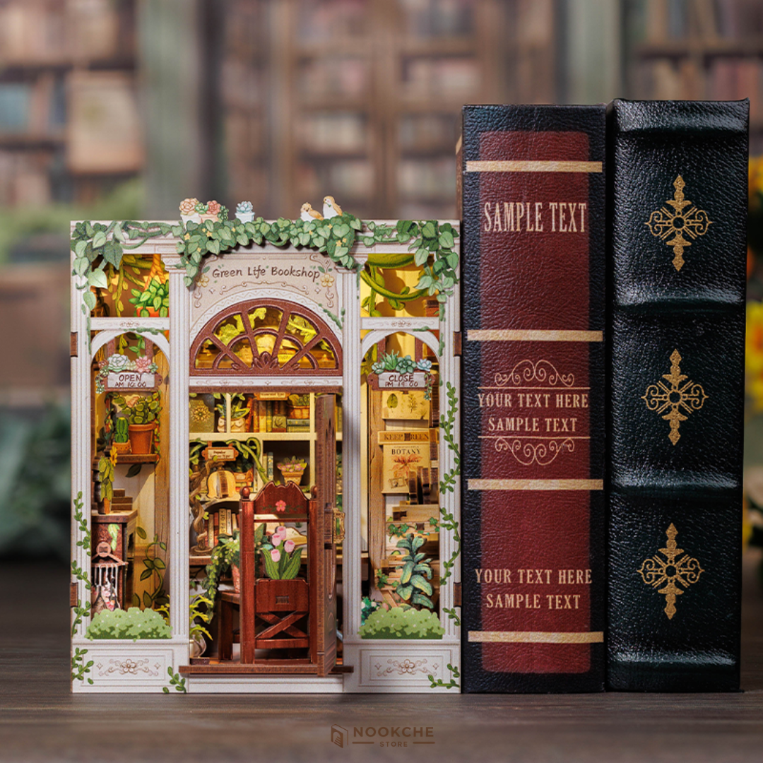 🍃 Зелената книжарница – Хармония между книги и природа 🌿✨