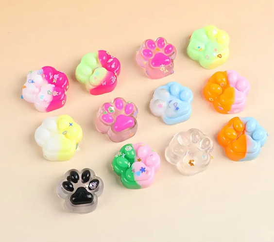 Комплект от 3 мини антистрес лапички