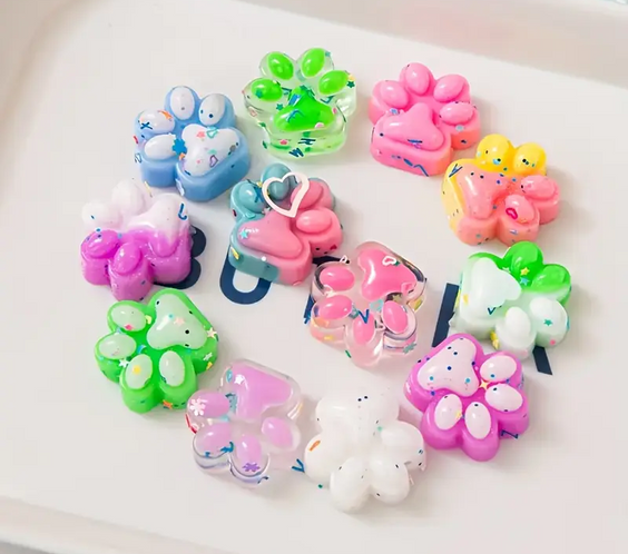 Комплект от 3 мини антистрес лапички