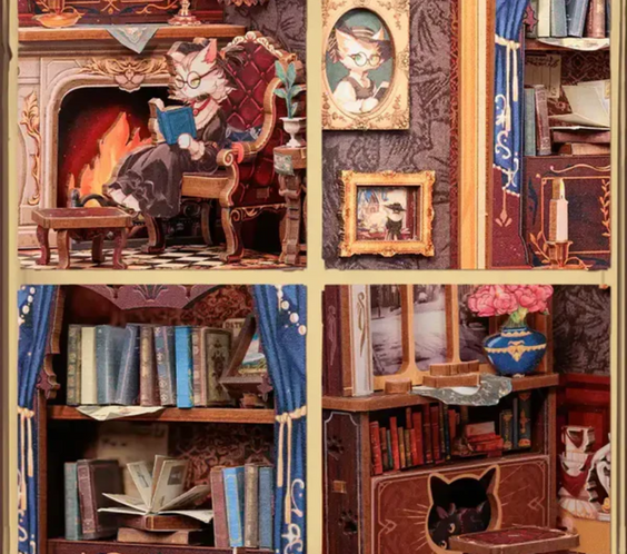Count Cat's Study