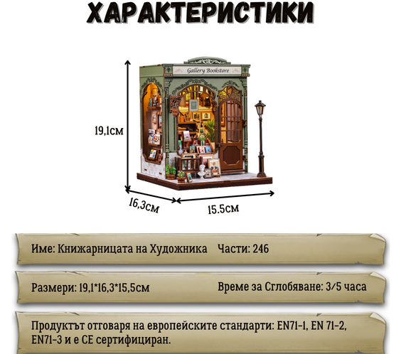 Книжарницата на художника 🎨