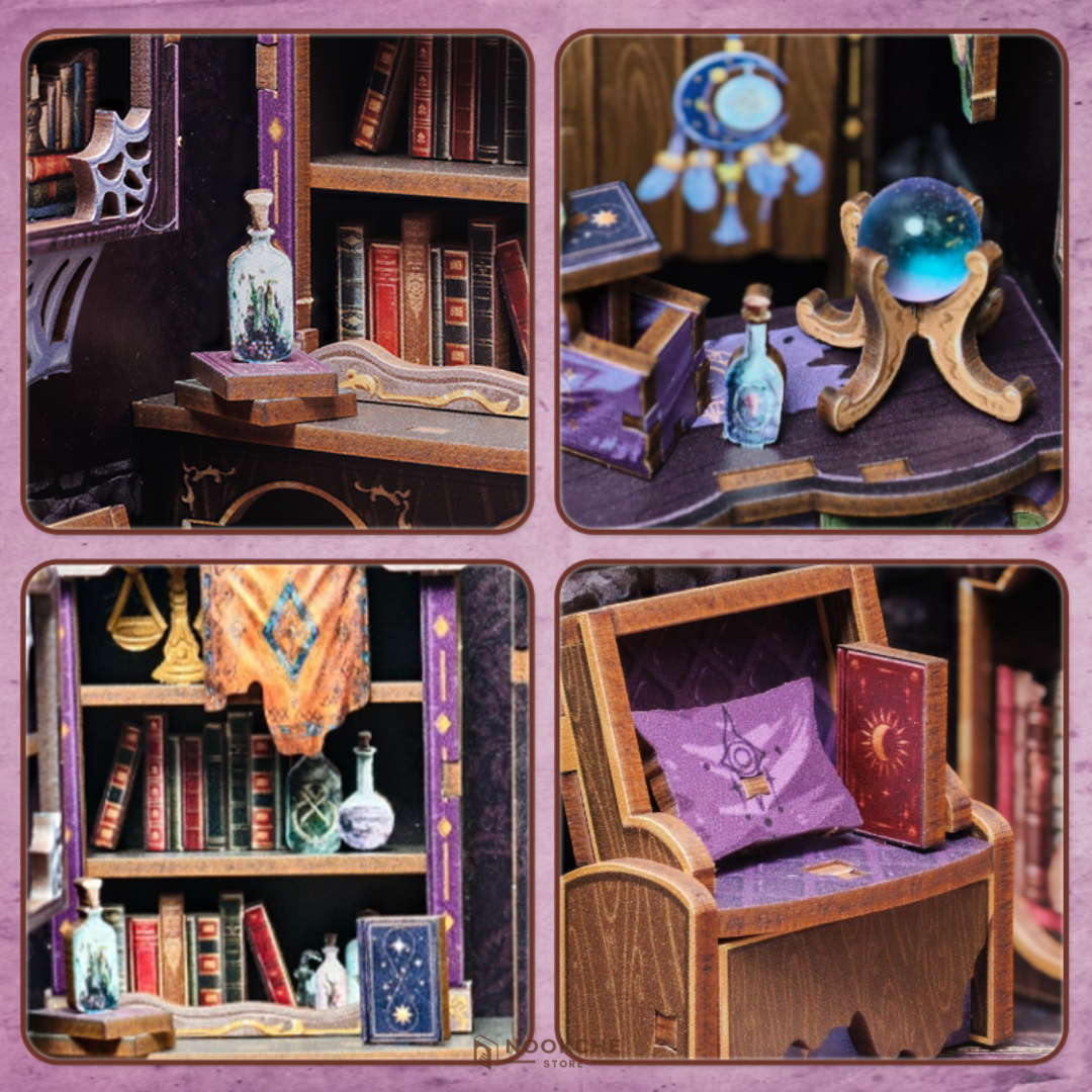 ✨🔮 Зодиакална Kнижарница – Магията на звездите в миниатюра 📚🌌