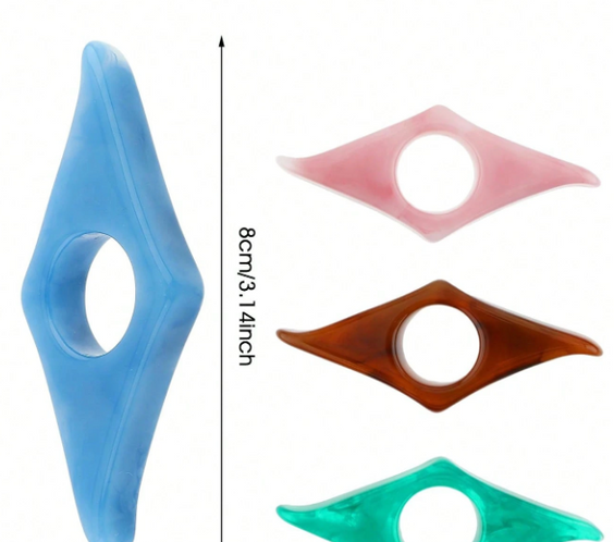 Щипка за книги с палец