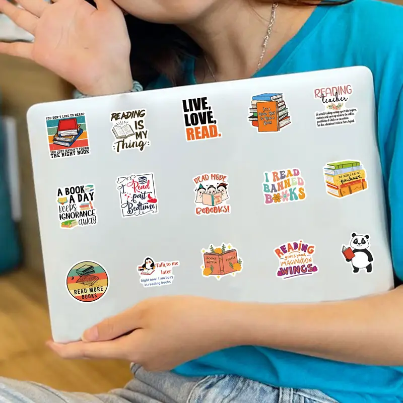 Стикери за книжни мечтатели - 10бр